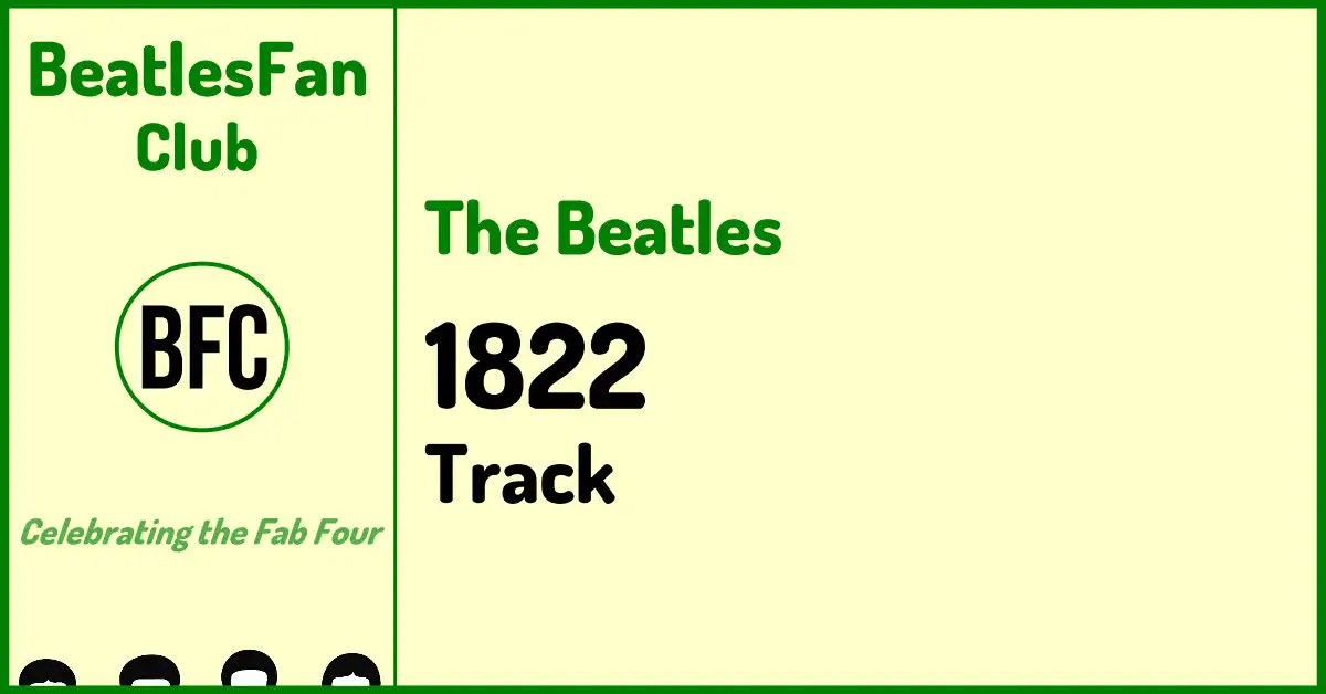 1822 speech track from The Beatles album, Live at the BBC - page banner