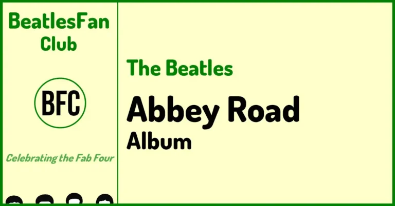 Abbey Road album overview banner for The Beatles (1969)