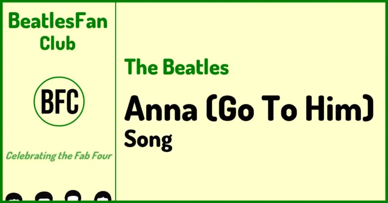 Anna (Go To Him) Beatles cover song on Please Please Me (1963) banner
