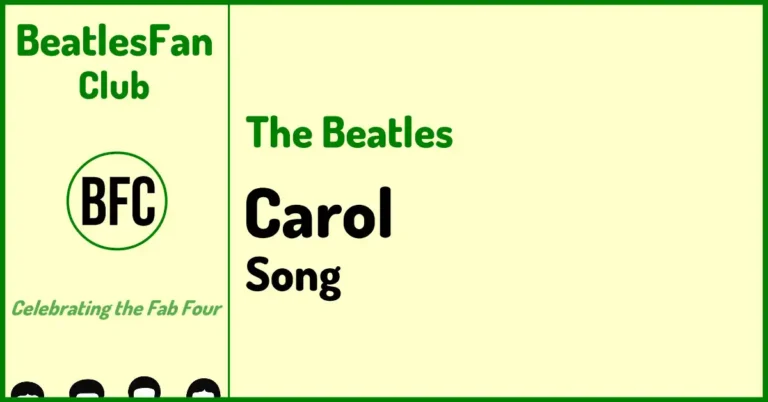The Beatles Carol cover song recorded for BBC Radio (1963) banner.