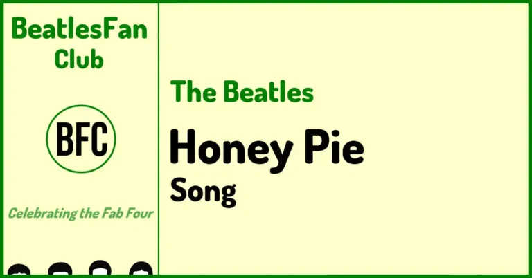 Honey Pie - The Beatles song on The Beatles (White Album) (1968) banner