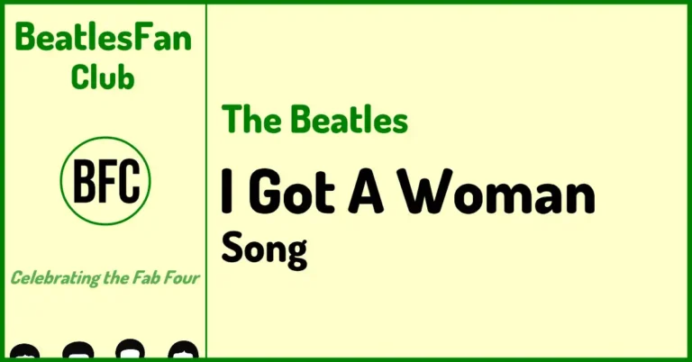 I Got A Woman - The Beatles BBC cover (1963) banner
