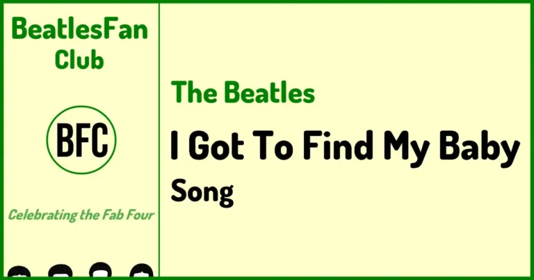 I Got To Find My Baby - The Beatles BBC cover (1963) banner
