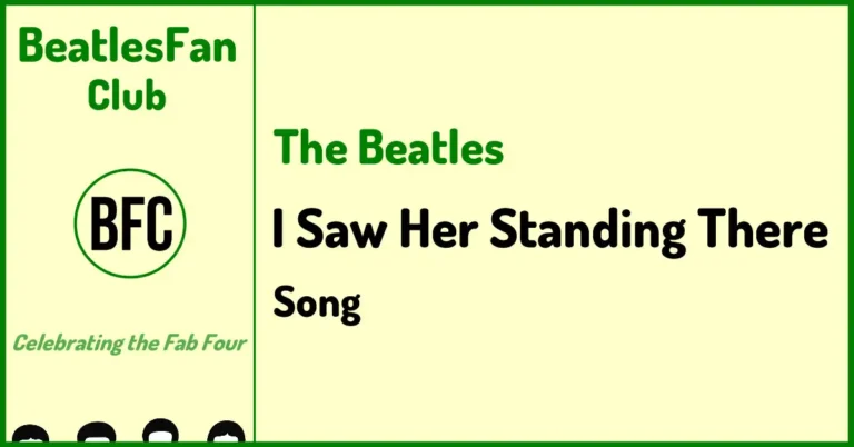 I Saw Her Standing There - The Beatles song on Please Please Me (1963) banner