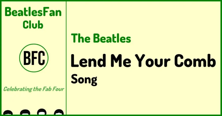 The Beatles - Lend Me Your Comb (BBC performance, 1963) banner
