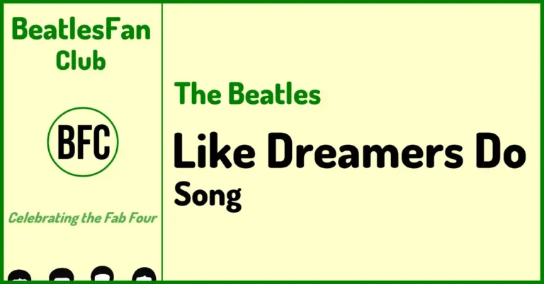 The Beatles - Like Dreamers Do (Decca Audition, 1962) banner