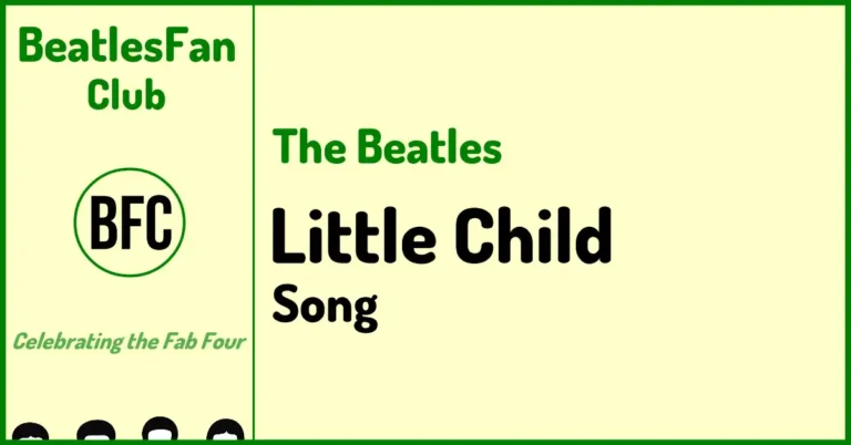 The Beatles - Little Child (With The Beatles, 1963) banner