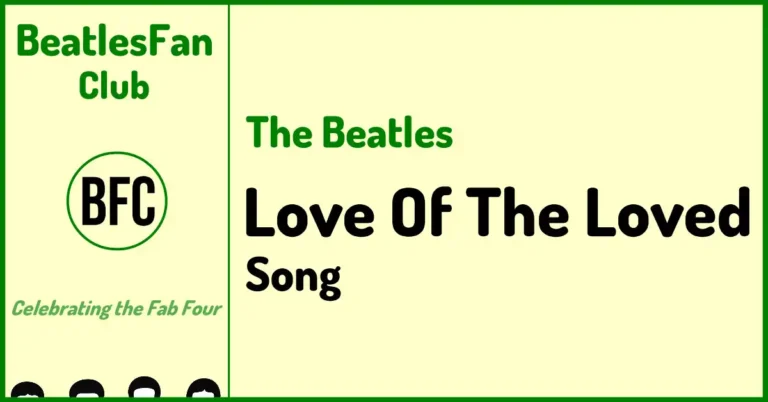 The Beatles - Love Of The Loved (Unreleased Decca Audition Song) banner