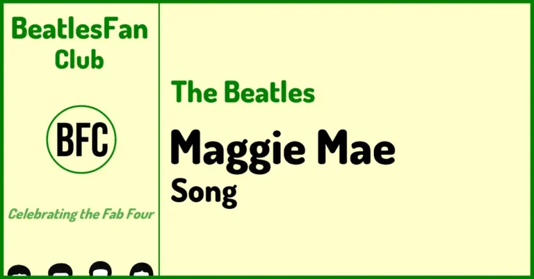 Maggie Mae - The Beatles Song (Let It Be, 1970) banner
