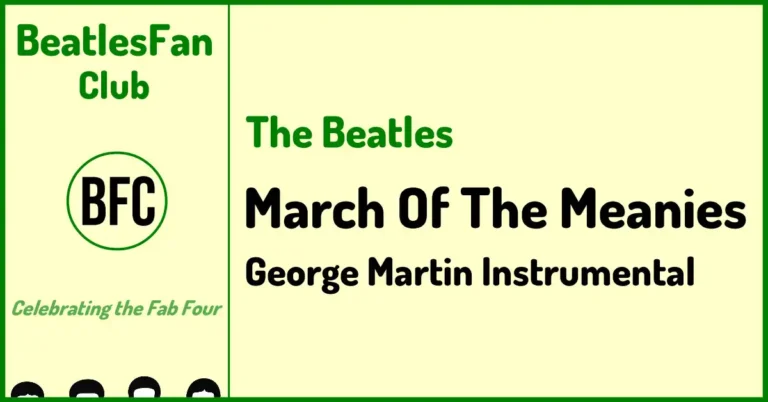 March Of The Meanies - George Martin Yellow Submarine Instrumental (1969) banner