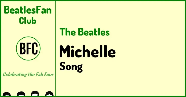 BeatlesFan.Club banner for Michelle (The Beatles song, Rubber Soul, 1965) banner