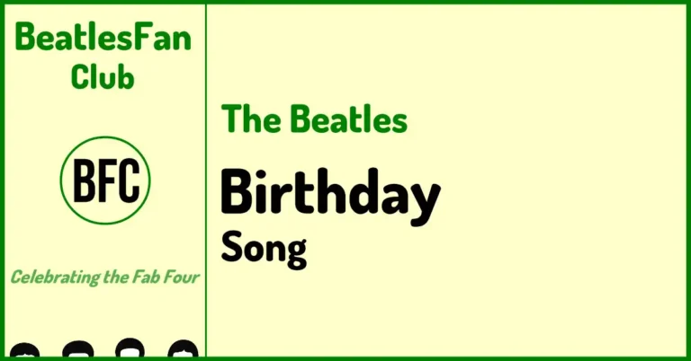 Birthday - The Beatles - White Album song banner