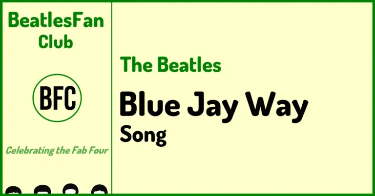 Blue Jay Way - The Beatles - Magical Mystery Tour song banner