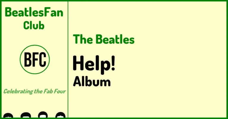 Help Album: Help! Beatles album (1965) banner