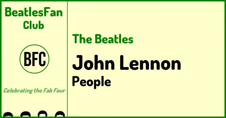 John Lennon People page banner on BeatlesFan.Club.