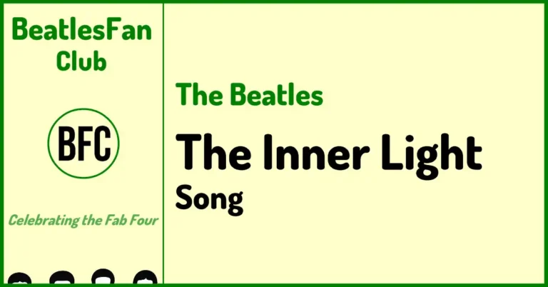 The Beatles The Inner Light Lady Madonna B-side banner