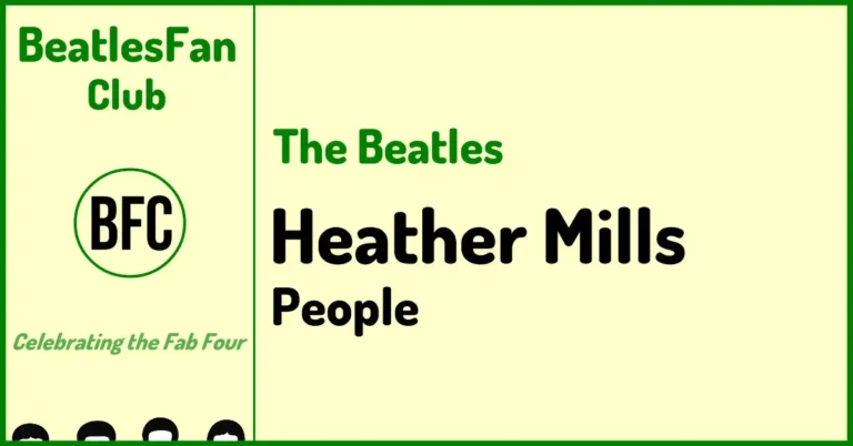 Heather Mills People banner for BeatlesFan.Club