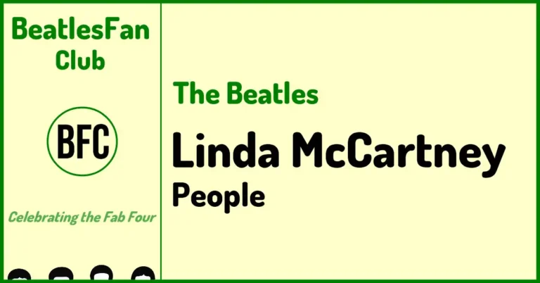Linda McCartney People banner for BeatlesFan.Club