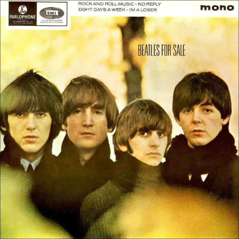 The Beatles Beatles For Sale EP original UK mono sleeve