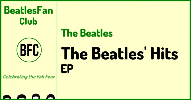 The Beatles The Beatles' Hits EP banner