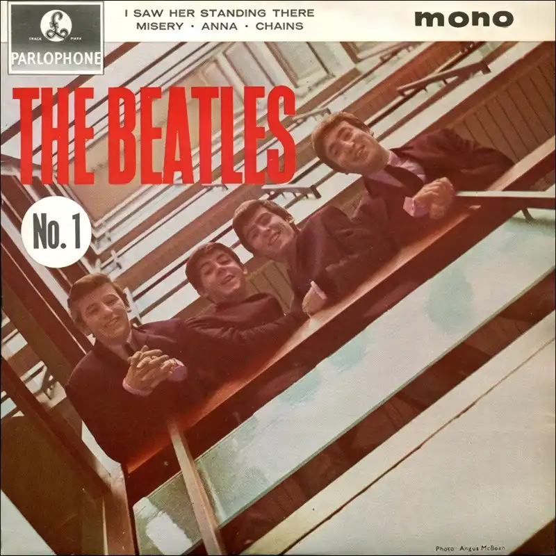 The Beatles No. 1 EP original UK mono sleeve