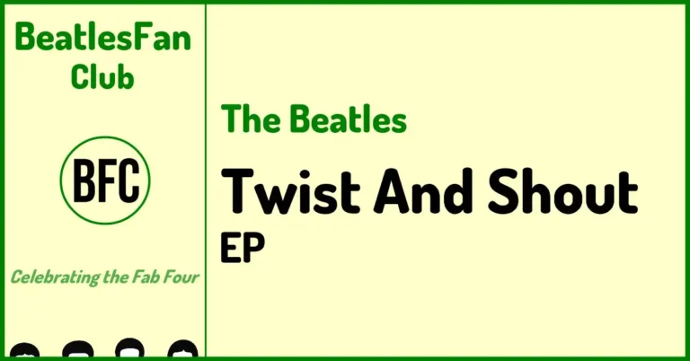 The Beatles Twist And Shout EP banner