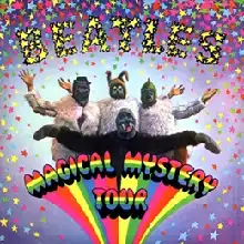 Magical Mystery Tour double EP cover, 1967 UK issue.