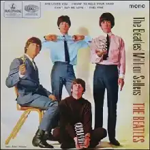 The Beatles’ Million Sellers EP cover, issued 1965.