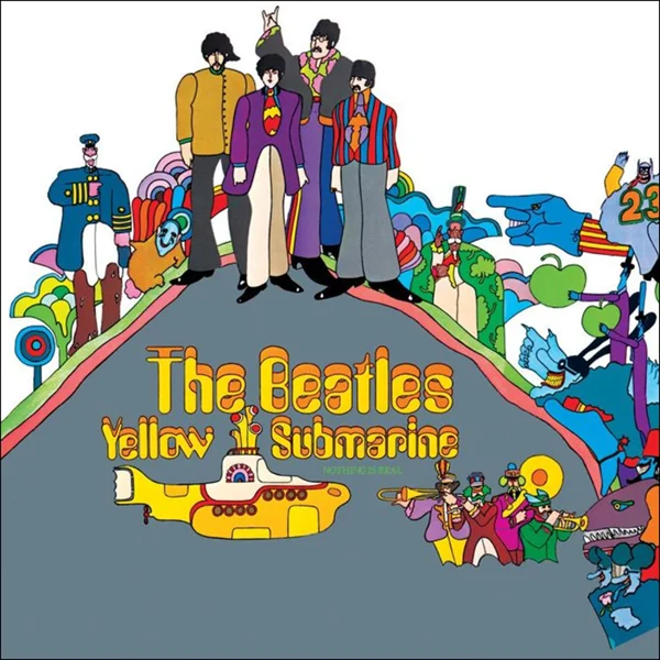 Yellow Submarine album cover by the Beatles.