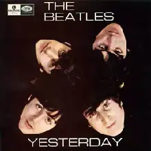 Yesterday EP cover, The Beatles 1966 release.