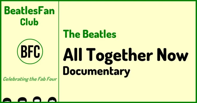 BeatlesFan.Club banner for All Together Now documentary (2008)