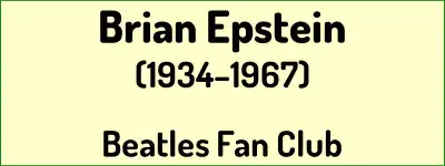 Brian Epstein (1934-1967) banner