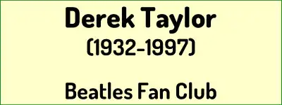 Derek Taylor (1932-1997) banner