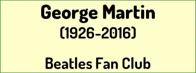 George Martin (1926-2016) banner