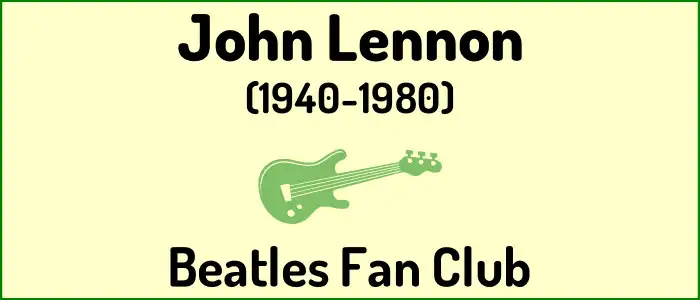 John Lennon (1940-1980) banner