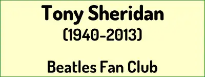 Tony Sheridan (1940-2013) banner