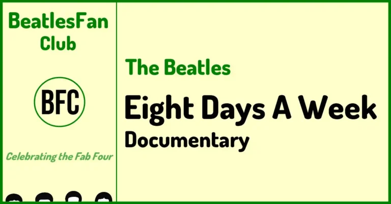 BeatlesFan.Club banner for The Beatles: Eight Days A Week documentary - The Touring Years (2016)