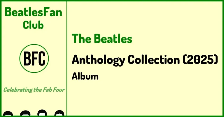 Cream BeatlesFan.Club banner for The Beatles Anthology Collection 2025 album page.