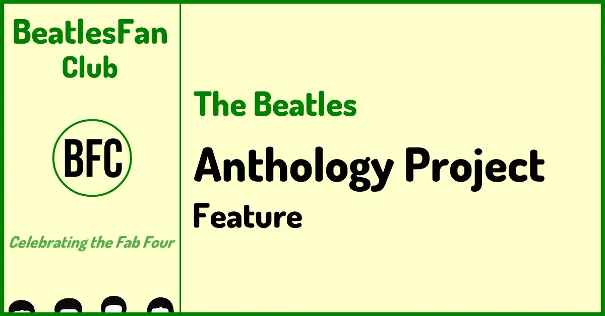 Cream BeatlesFan.Club banner for The Beatles Anthology Project feature page.